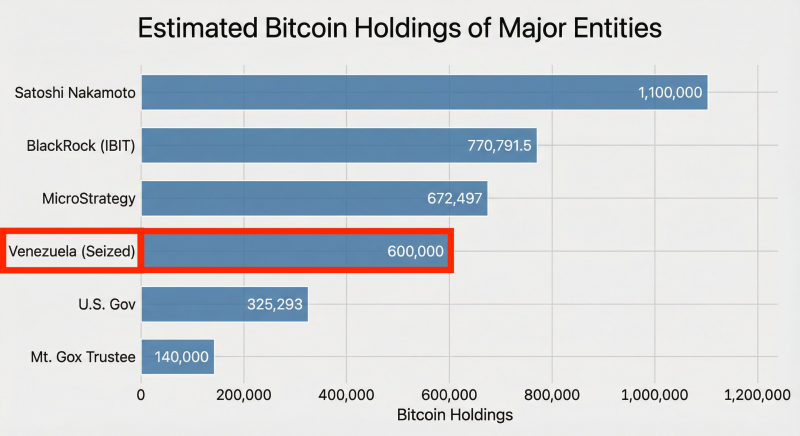Охота за биткоинами Мадуро: сколько BTC может получить Трамп